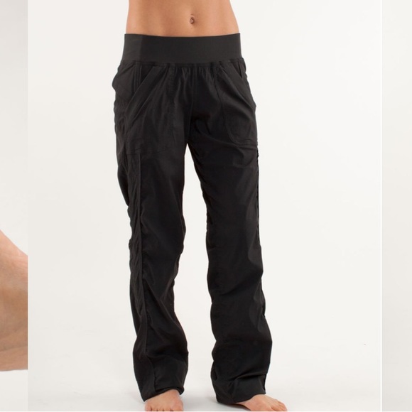 lululemon athletica Pants - Lululemon Black Quick Step (Unlined) Pants Size 4